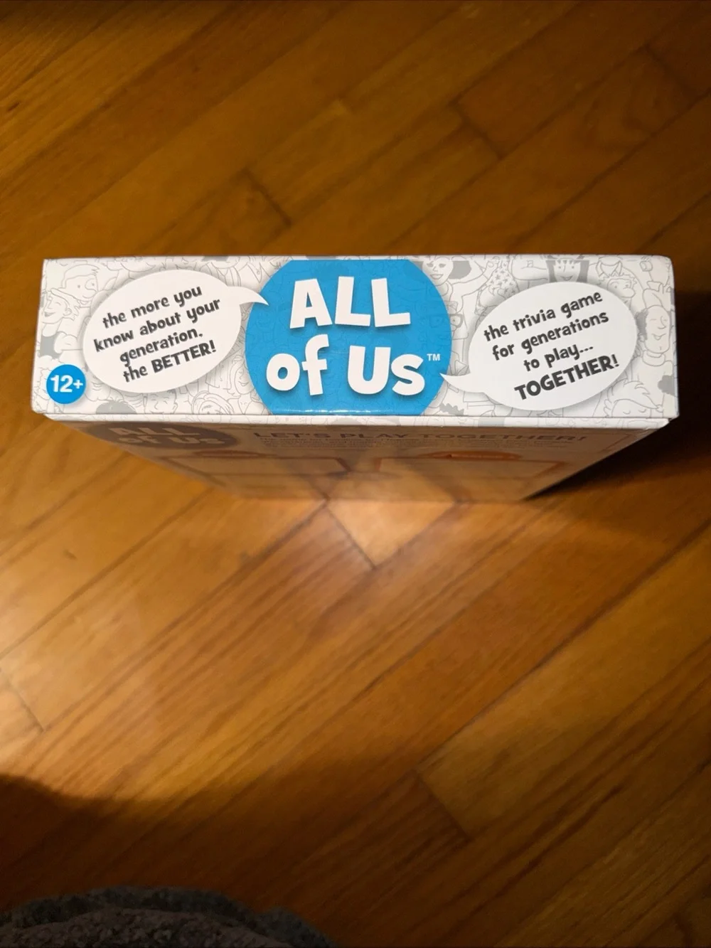 ALL of Us Trivia Game - Blue - Family Trivia for All Ages